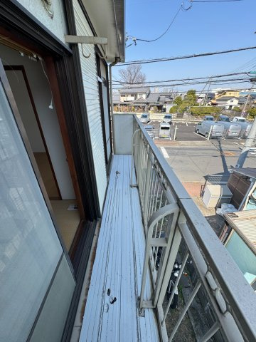 シティハイム南町のバルコニー