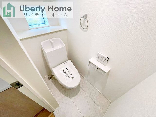 つくば市宝陽台24-2期　新築戸建のトイレ