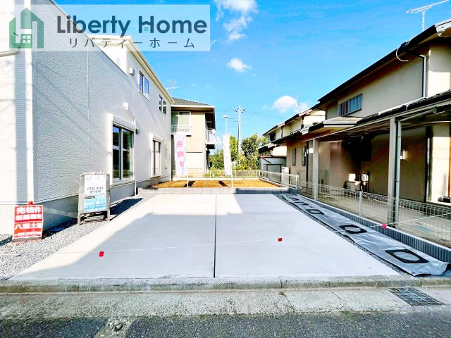 つくば市宝陽台24-2期　新築戸建の駐車場