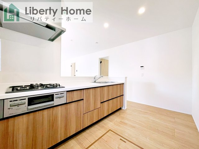 つくば市宝陽台24-2期　新築戸建のキッチン