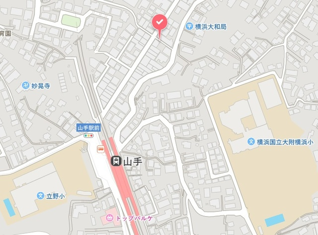 ル・メゾン山手の地図