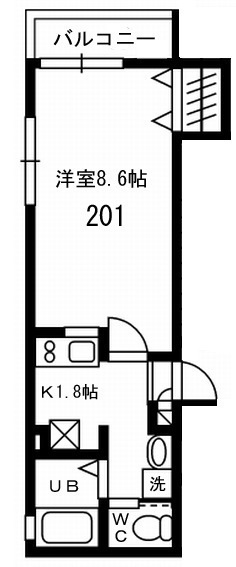 A2 Blessの間取り