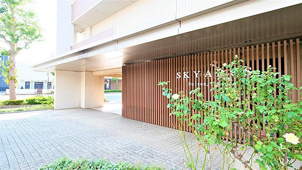 スカイアークス水前寺公園のエントランス