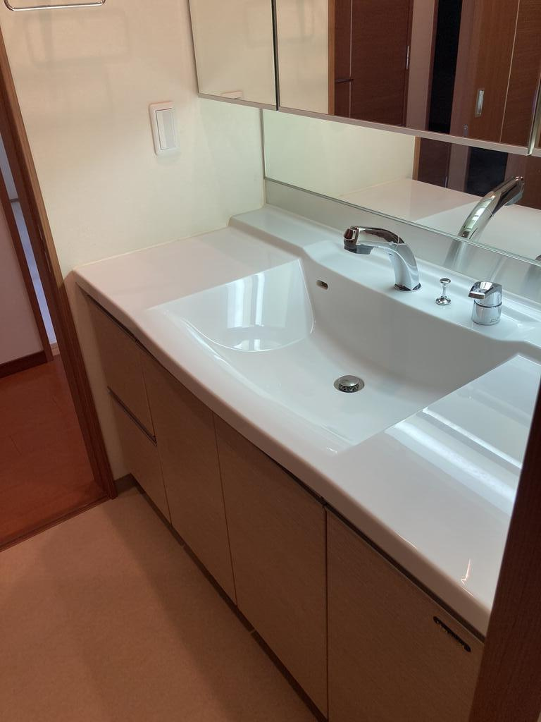 スカイアークス水前寺公園の独立洗面台