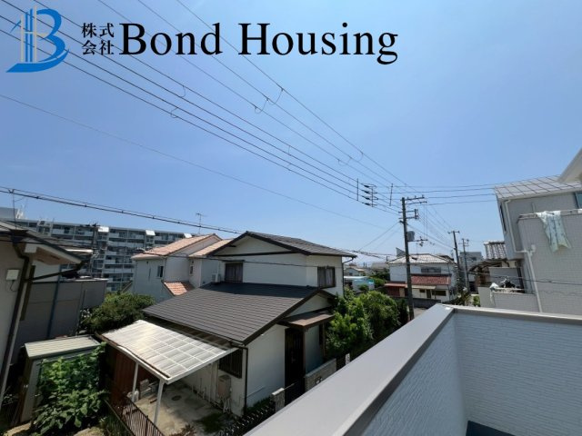 「南東角地」「人丸小学校区」東野町 全2棟2号棟の展望