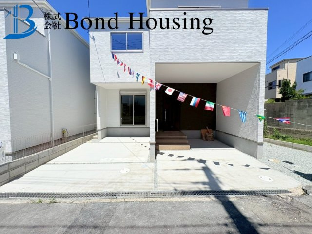 「人丸小学校区」「大蔵谷駅徒歩7分」東野町 全2棟1号棟の駐車場