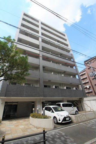 パークフラッツ新大阪の外観