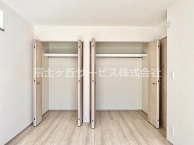 【収納】 | 沼津市東熊堂 新築一戸建て 1号棟 | 寝室の収納です