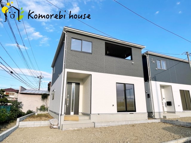 さいたま市西区宝来第1　新築一戸建て　クレイドルガーデン　01の外観|外はこのようになっています