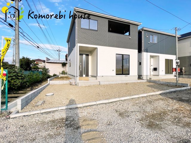 さいたま市西区宝来第1　新築一戸建て　クレイドルガーデン　01の駐車場|駐車場に車を止められます