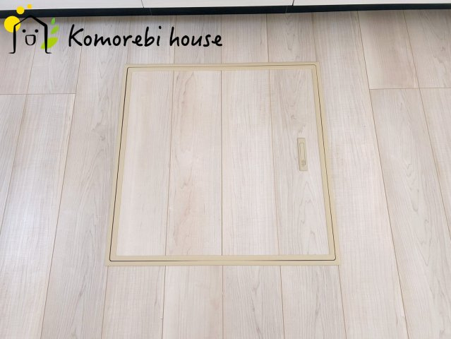 さいたま市西区宝来第1　新築一戸建て　クレイドルガーデン　02の内装|床下収納です