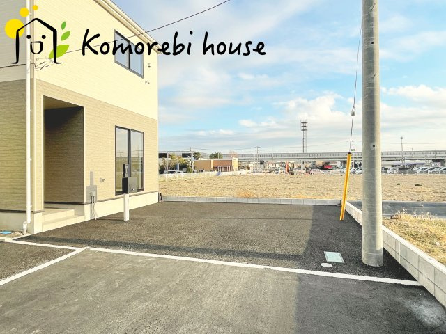 さいたま市西区宝来第1　新築一戸建て　クレイドルガーデン　03の前面道路含む現地写真|前面道路含む現地写真です