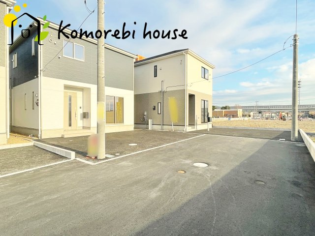 さいたま市西区宝来第1　新築一戸建て　クレイドルガーデン　03の駐車場|駐車場です