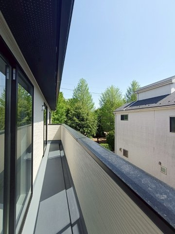 三郷市　後谷　新築戸建　全1棟のバルコニー|施工例です