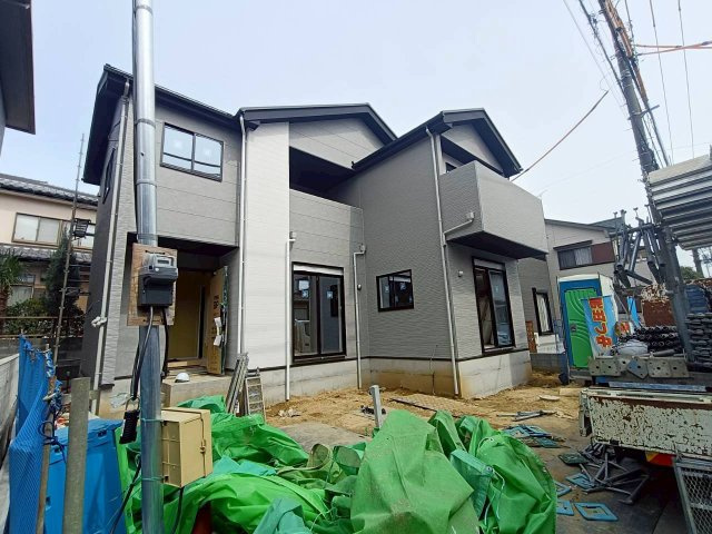 三郷市　後谷　新築戸建　全1棟の前面道路含む現地写真|前面道路含む現地写真です