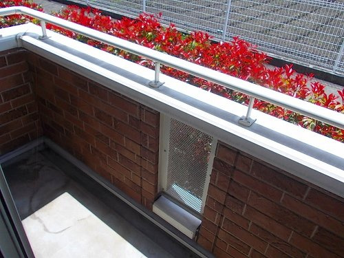 アウローラ玉手Ｂのバルコニー