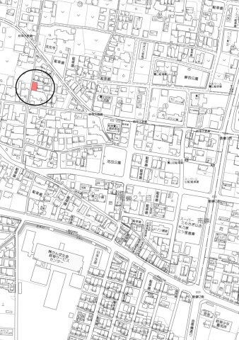 土地　鷺山の地図