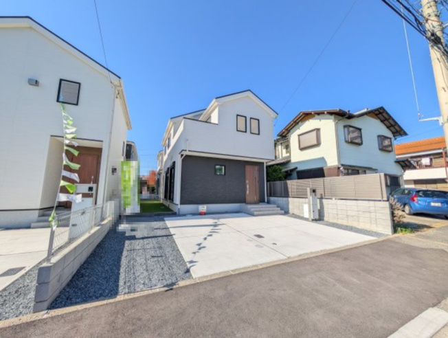 【前面道路含む現地写真】 | リナージュ前橋市南町2丁目24-1期ー②