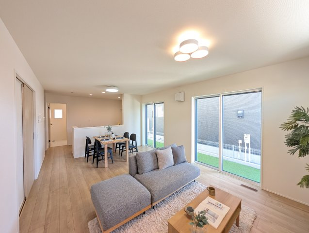 【居間・リビング】 | リナージュ前橋市南町2丁目24-1期ー①