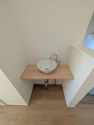 【独立洗面台】 | リナージュ前橋市南町2丁目24-1期ー① | 2階にも洗面台付いてます♪