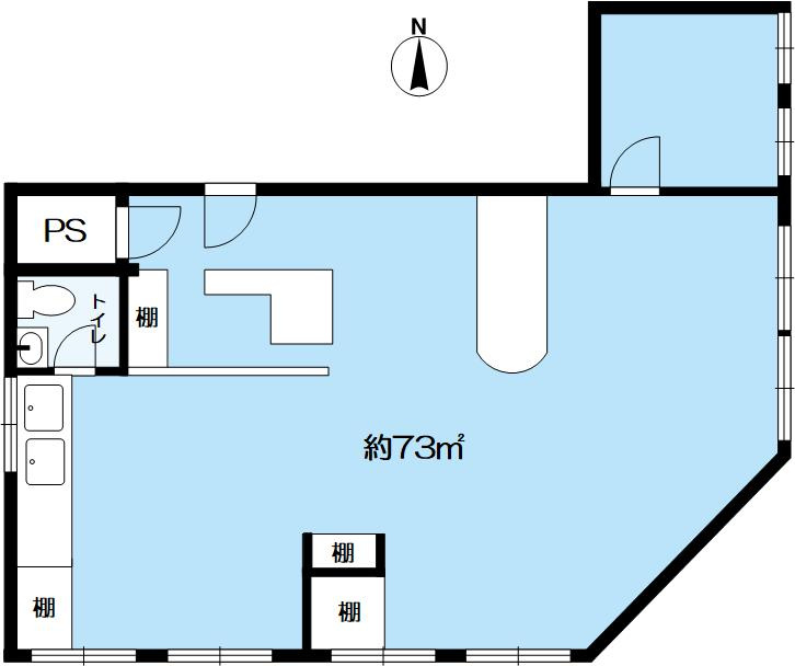 福冨ビルの間取り|間取りです