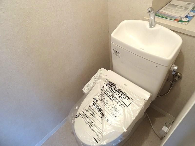 リバーサイド狭山　3階　中古マンションのトイレ