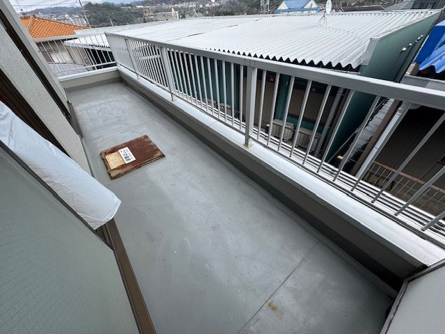 パークサイド青葉のバルコニー