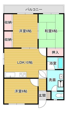 パークサイド青葉の間取り