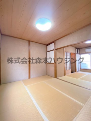 【寝室】 | 　上島町39-15テラスハウス | 落ち着いて過ごせるお部屋なので、寝室にいかがでしょうか