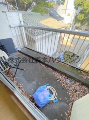 【バルコニー】 | 　上島町39-15テラスハウス | 落ち着いた時間を過ごせるバルコニーです