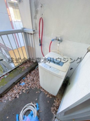 【設備】 | 　上島町39-15テラスハウス | 洗濯機置き場です