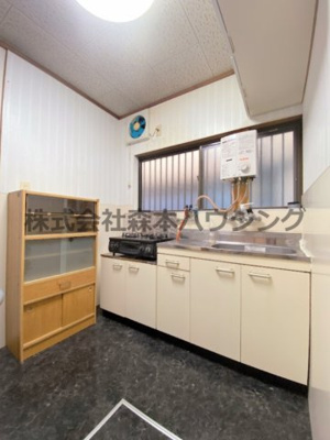 【キッチン】 | 　上島町39-15テラスハウス | キッチンです