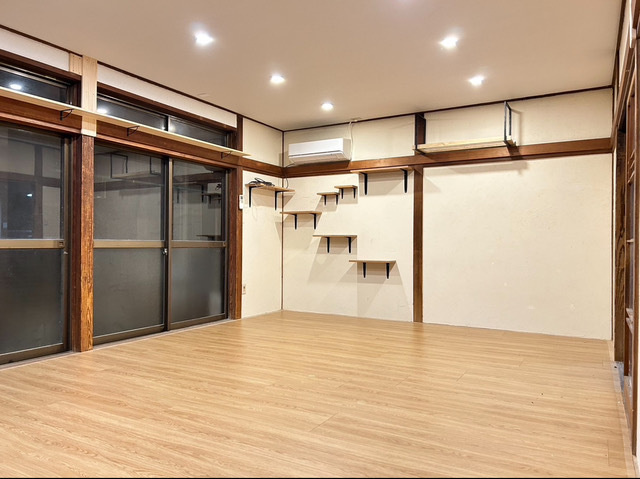 久留米市山川町の一戸建ての居間・リビング