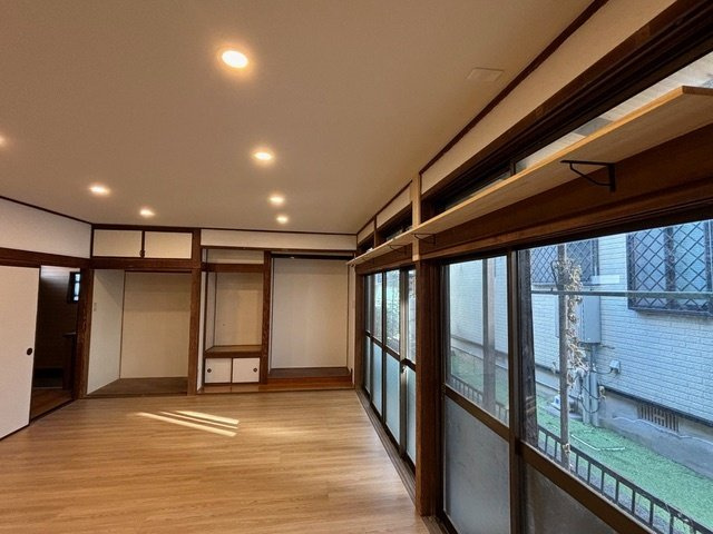 久留米市山川町の一戸建ての居間・リビング