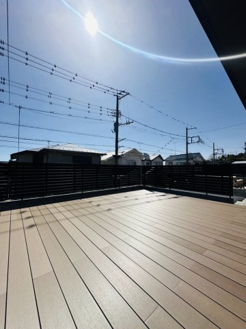 藤沢市藤が岡3丁目　新築一戸建て　全2棟の庭