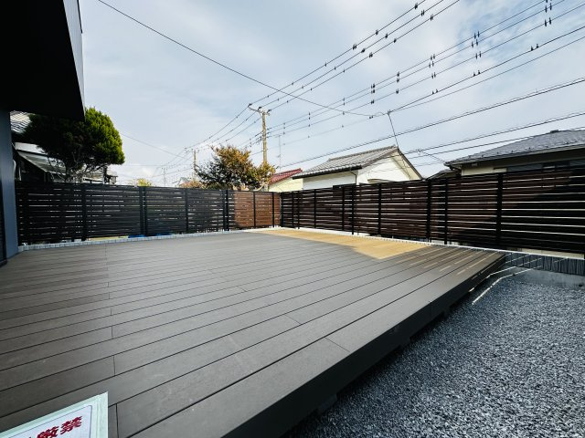 藤沢市藤が岡3丁目　新築一戸建て　全2棟の庭