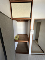 収納は２か所有ります。