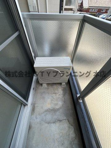 仲介手数料０円！ノーザンクロスのバルコニー