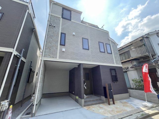 北区志茂5丁目 全4棟 1号棟の外観|堂々完成につきご内覧いただけます♪
ご好評につき最終1棟です！