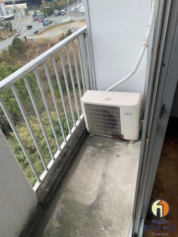 藤田マンションのバルコニー