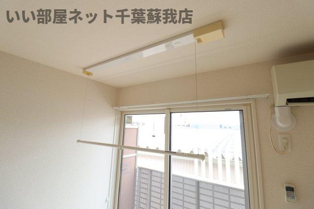 セジュールホンダ Ｃの内装|室内物干