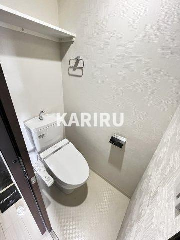 フォレストグレイス城東京橋Ⅰのトイレ|同物件別部屋の写真です