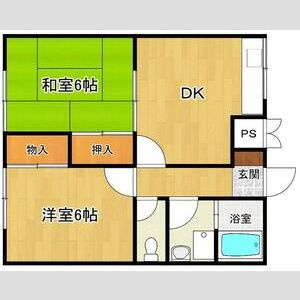 ハイツエスペランサⅡの間取り