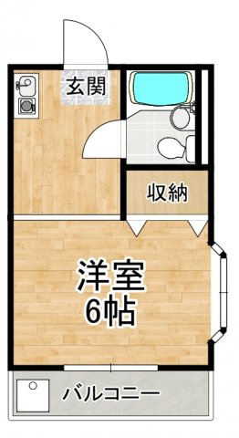【間取り】 | サンキャッスル深井