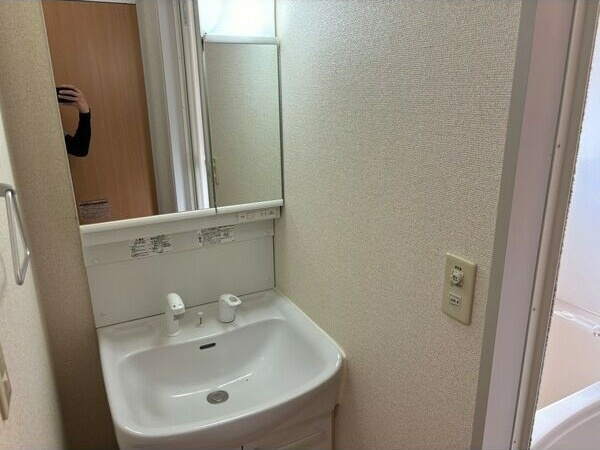 ファミーユ高桑Aの洗面所