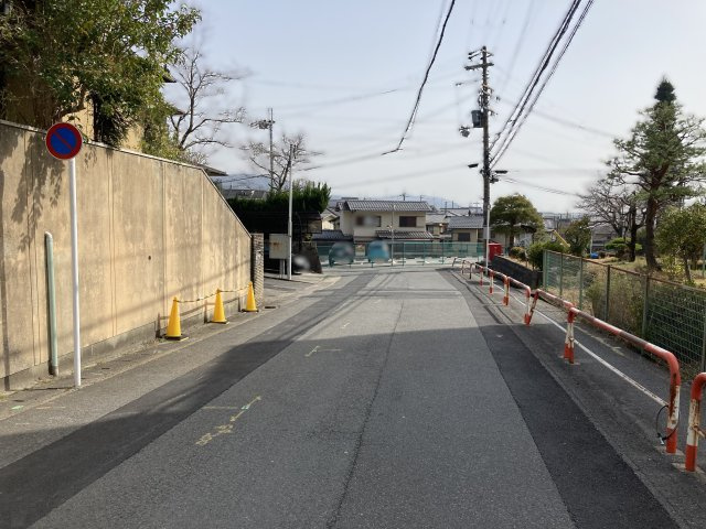 岩倉長谷町の前面道路含む現地写真