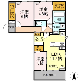 【間取り】 | ヴィオレータ