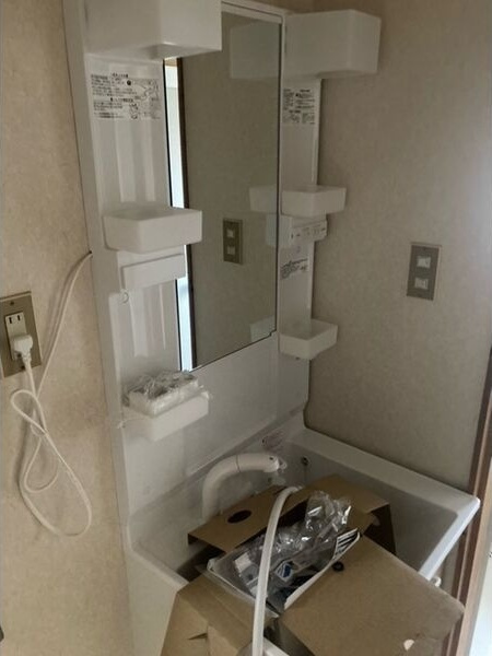 野垣様円城寺借家の洗面所