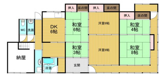 【間取り】 | 十津川古民家