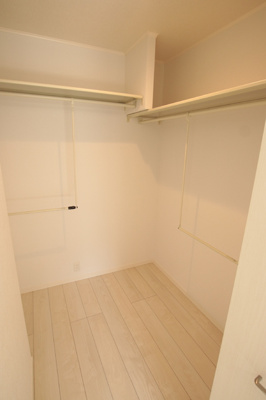 ウォークインクローゼット付き